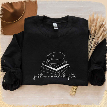 Sweatshirt One More Chapter - Schlafende Katze