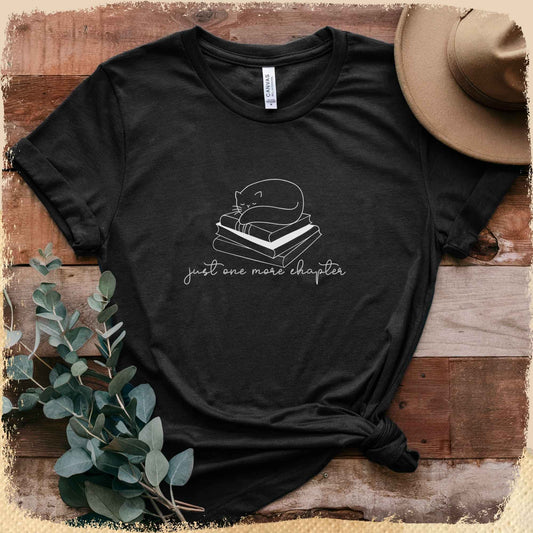 T-Shirt One More Chapter - Schlafende Katze
