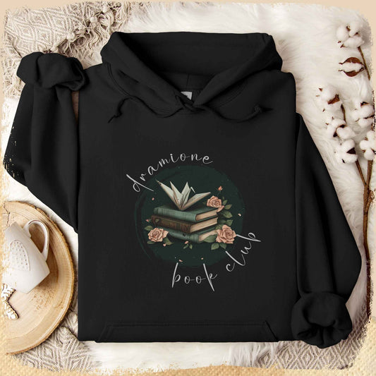 Hoodie Dramione Book Club - Papierkranich verspielter Look