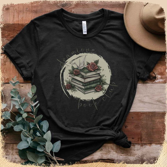T-Shirt Dramione Book Club - Rote Rosen verspielter Look