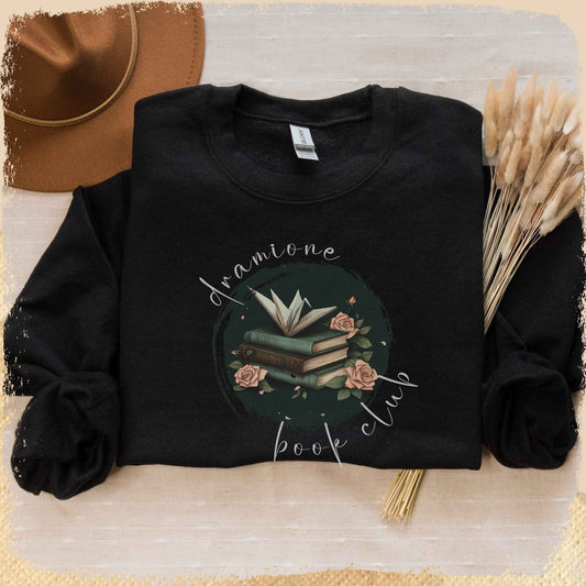 Sweatshirt Dramione Book Club - Papierkranich verspielter Look